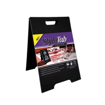 Mini A-Board Tabletop Counter Top Tent Message Board (Pack 2)