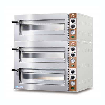 Cuppone Tiziano Economy Electric LLKTZ7203 Triple Deck Pizza Oven