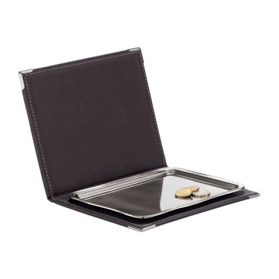 Paderno Stainless Steel Cash Tray with Folder 20 x 16cm