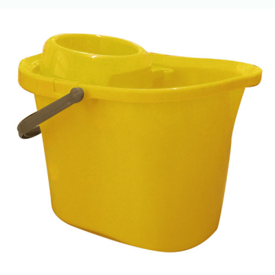 Standard 15 Litre Mop Bucket Yellow