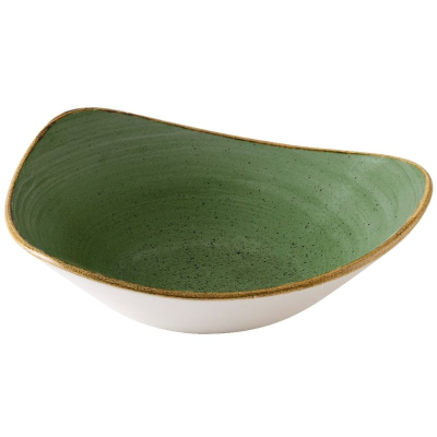 Churchill Stonecast Sorrel Green Lotus Bowl 9" (Pack 12)
