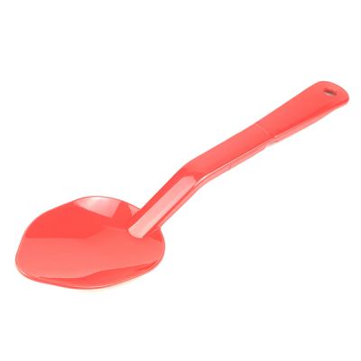 Solid Plastic Serving Spoon Red 11"