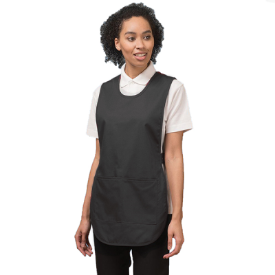 Woman's Tabard with 2 Pockets Black X Large