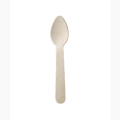 Disposable Wooden Tea Spoons 110mm (Pack 100)