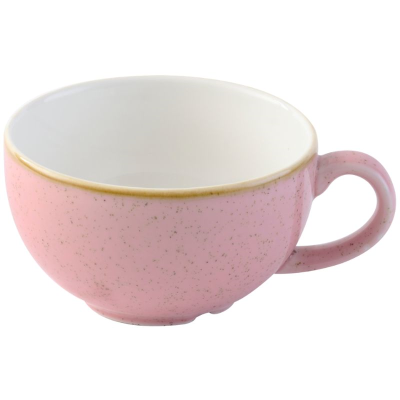 Churchill Stonecast Petal Pink Cappuccino Cup 8oz (Pack 12)