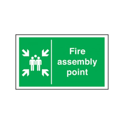 Fire Assembly Point 400 x 600mm E/R