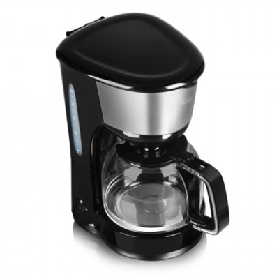 Tower 10 Cup Coffee Maker with Anti-Drip Feature, 1.25L, Black