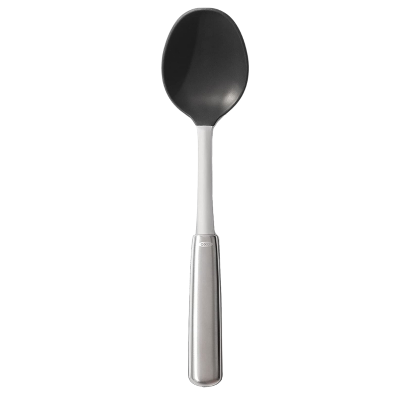 OXO Good Grips Steel Solid Cooking Spoon with Silicone Head
