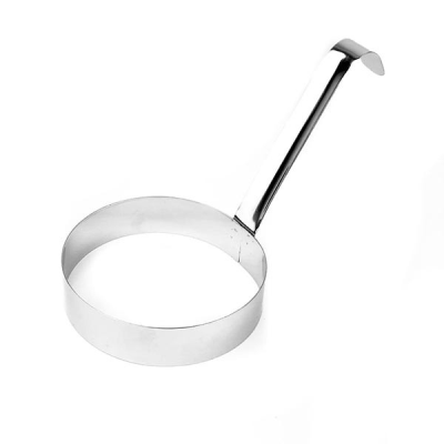 Stainless Steel Egg Ring Round 4"