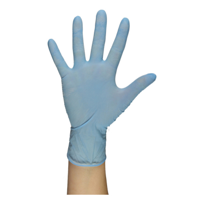Nitrile Gloves in Blue Medium (Pack 100)