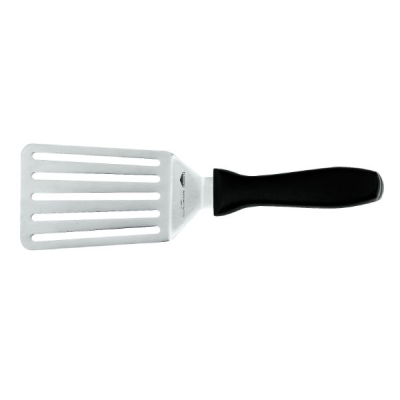 Paderno Stainless Steel Flexible Slotted Spatula with Polypropylene Handle 15.6 x 8.7cm