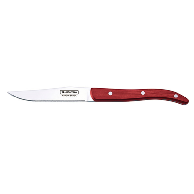 Tramontina French Stlyle Steak Knife 23cm, Red