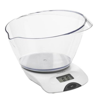 Hanson H898 5kg Electronic Kitchen Scale with Transparent Bowl 2 L