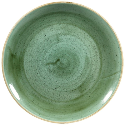 Churchill Stonecast Samphire Green Evolve Coupe Plate 10.25" (Pack 12)