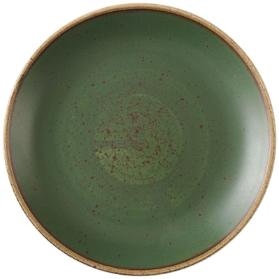 Churchill Stonecast Sorrel Green Evolve Coupe Plate 6.5" (Pack 12)