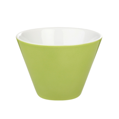 Porclite Conical Bowl Green 10cm / 10.5oz
