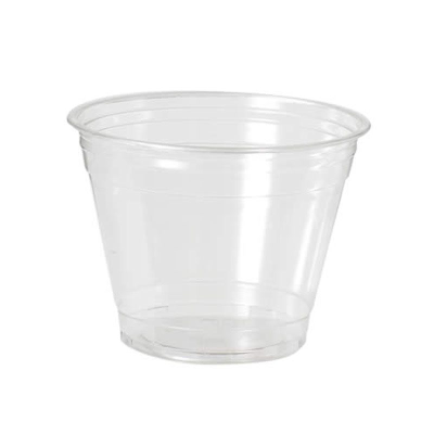 Gourmet Clear Plastic Squat Cups 9oz / 200ml MG-09 (Pack 50)