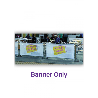 Replacement Mesh Single Sided Printed Banner - 1.2m