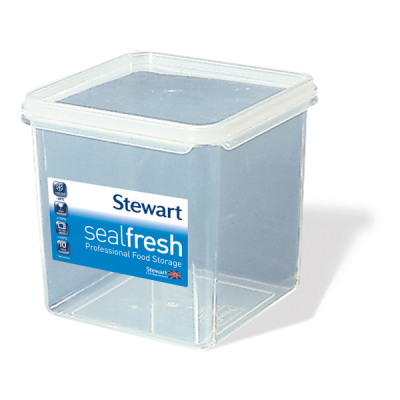 Stewart Sealfresh Clear Square Container 1.8 Litre