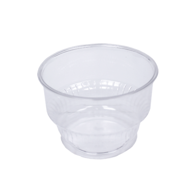 Clear PET Round Ice Cream Bowl 8oz (Pack 50)
