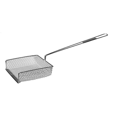 Chip Shovel / Skimmer Rectangular 8" with Flat Handle