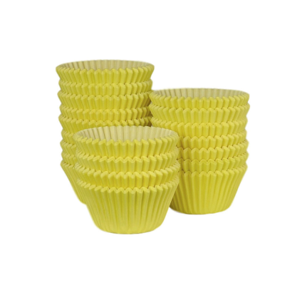 Yellow Muffin Cases (Pack 500)