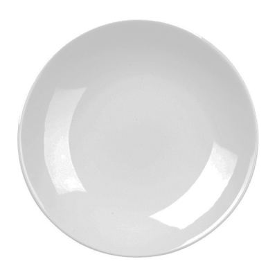 Alchemy Balance White Coupe Plate 10.625" (Pack 6)