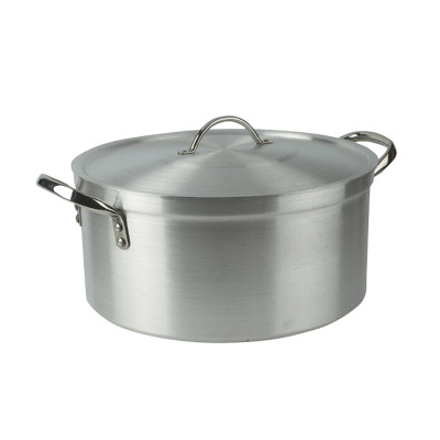 Aluminium Casserole & Lid Heavy Duty Medium 804 Series 45cm / 36 Litre