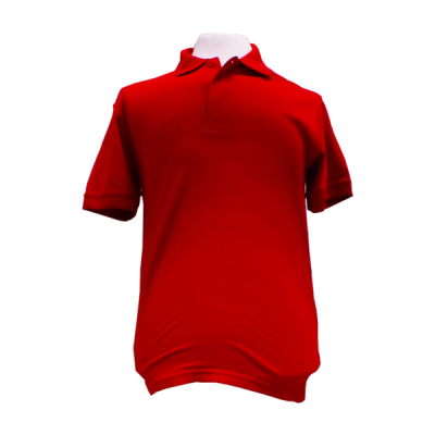 Polo T Shirt Red  X Large