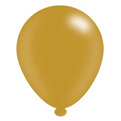 Latex Balloons Gold (Pack 8)