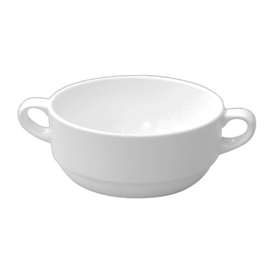 Alchemy White Handled Consomme 10oz (Pack 24)