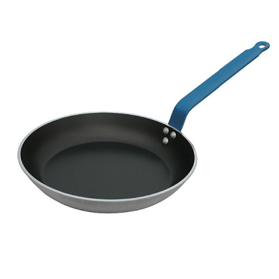 De Buyer Induction Non-stick Fry Pan, Blue Iron Handle, 20cm