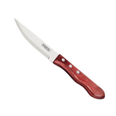 Tramontina Jumbo Polywood Handled Steak Knife 22cm with Pointed Blade