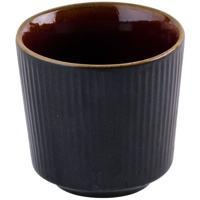 Churchill Tokyo Black Unhandled Cup 8oz (Pack 12)