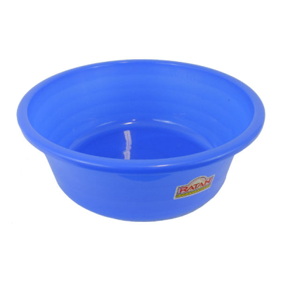 Round Plastic Basin 20" Blue