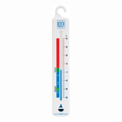 ETI Vertical SpiritFilled Fridge Thermometer