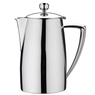 Art Deco 64oz / 1.8L Coffee Pot 18/10 Premium Stainless Steel