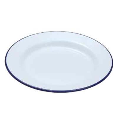 Falcon White Enamel Dinner Plate 20cm