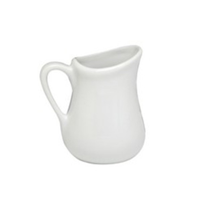 Apollo White Ceramic Milk / Cream Jug 0.025 Litre,