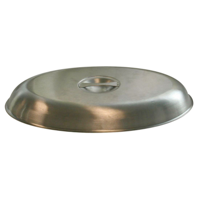Oval Vegetable Dish Cover Stainless Steel 20"