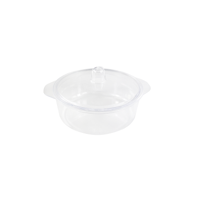 Clear Plastic Dessert Cup / Ramkein with Lid 60ml (Pack 10)