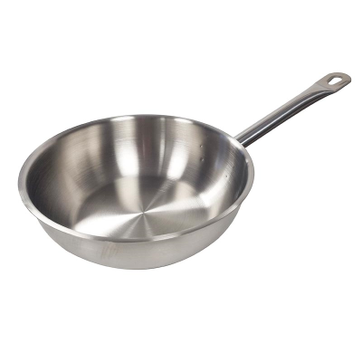 Professional Stainless Steel Sauteuse Pan 20cm, 1.6 Litres