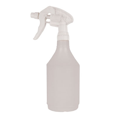 White Sprayhead Bottle 750ml
