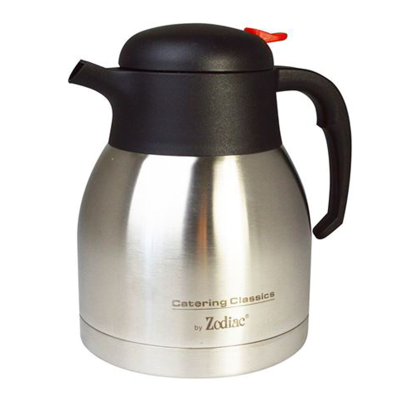 Sunnex Stainless Steel Vacuum Jug with Push Button 1 Litre