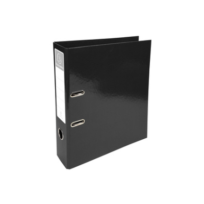 Exacompta Lever Arch File In Black With 70mm Spine - A4