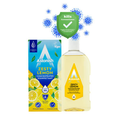 Astonish Disinfectant Zesty Lemon 500ml