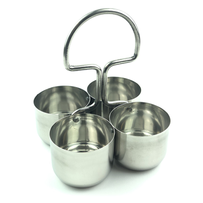 Stainless Steel 4 Cups Pickle Stand No 1 (5.5x5cm)