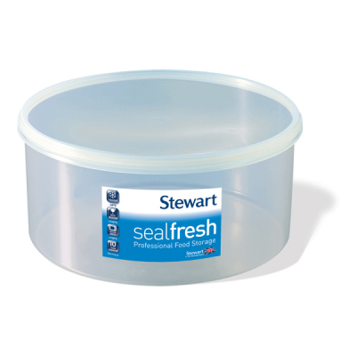 Stewart Sealfresh Clear Round Container 5.5 Litre