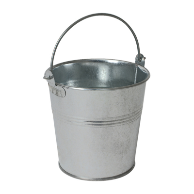 Galvanised Steel Serving Bucket 10cm x 9cm / 50cl