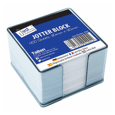 Just Stationery Square Jotter Block With 400 Sheets